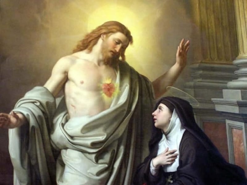 Wizja św. Małgorzaty Alacoque: dar nabożeństwa i kara za nieposłuszeństwo Niebu